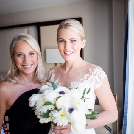 mother of bride hair down blonde