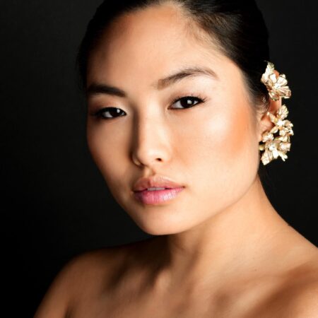 soft barely there makeup for brides